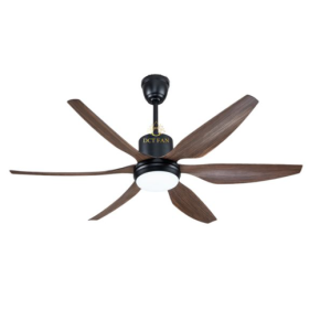 Quạt trần 6 cánh DCT Fan 119 màu gỗ