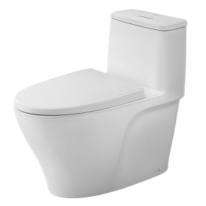 Bồn cầu 1 khối Inax AC-989VN Aqua Ceramic, nắp đóng êm
